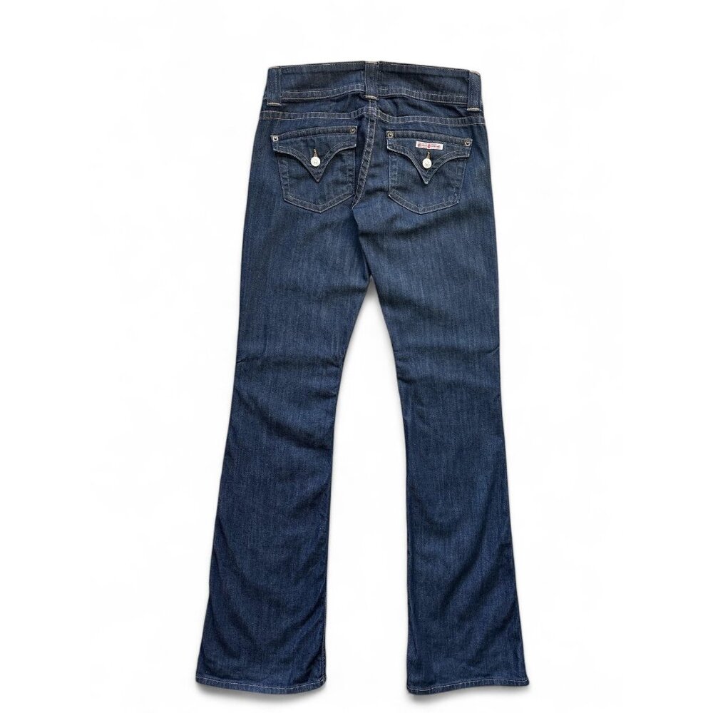 Hudson Jeans Womens 27 Blue Bootcut Stretch Made in USA Flap Pockets Denim - Picture 2 of 11